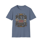 Pets Over People T-Shirt — Funny Dog & Cat Lover Tee
