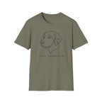 Labrador Line Art T-Shirt — "Loyal Companion"