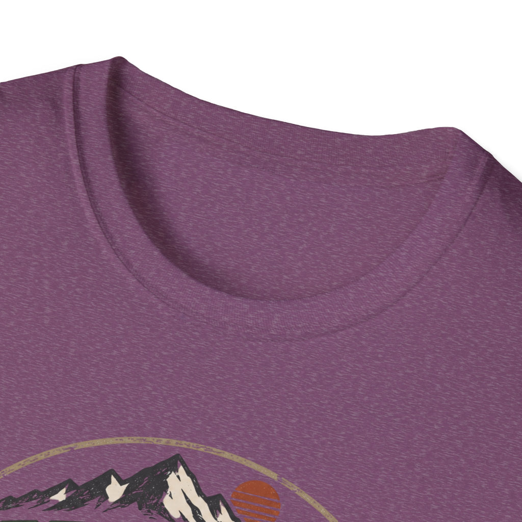 Hiking Partner Has Four Legs T-Shirt — Husky Dog Lover Outdoor Tee