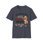 My Rescue Dog Has Trust Issues T-Shirt —Cocker Spaniel Rescue Dog Owner Tee