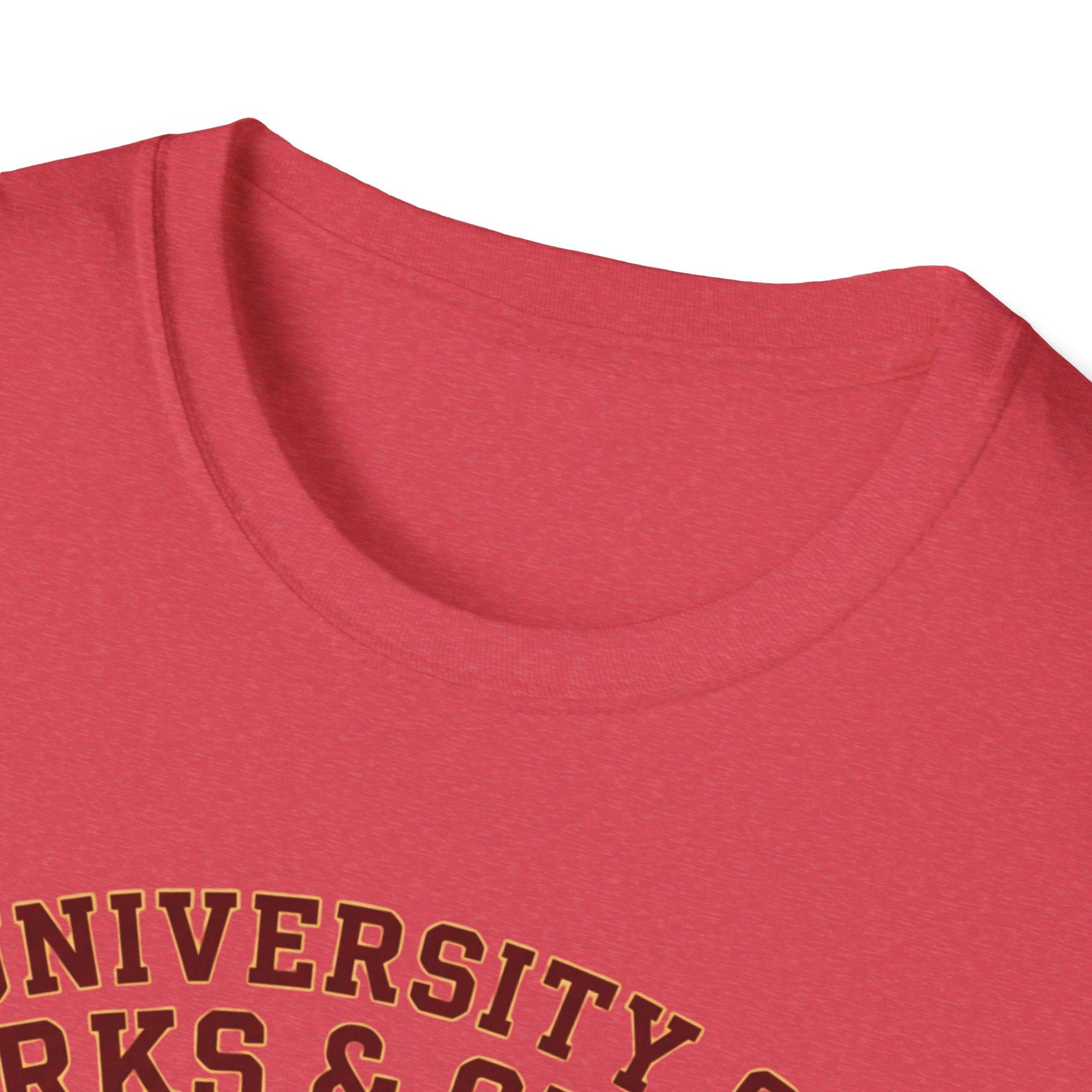 University of Barks & Spirits T-Shirt – "In Dogs We Trust" Crest Tee