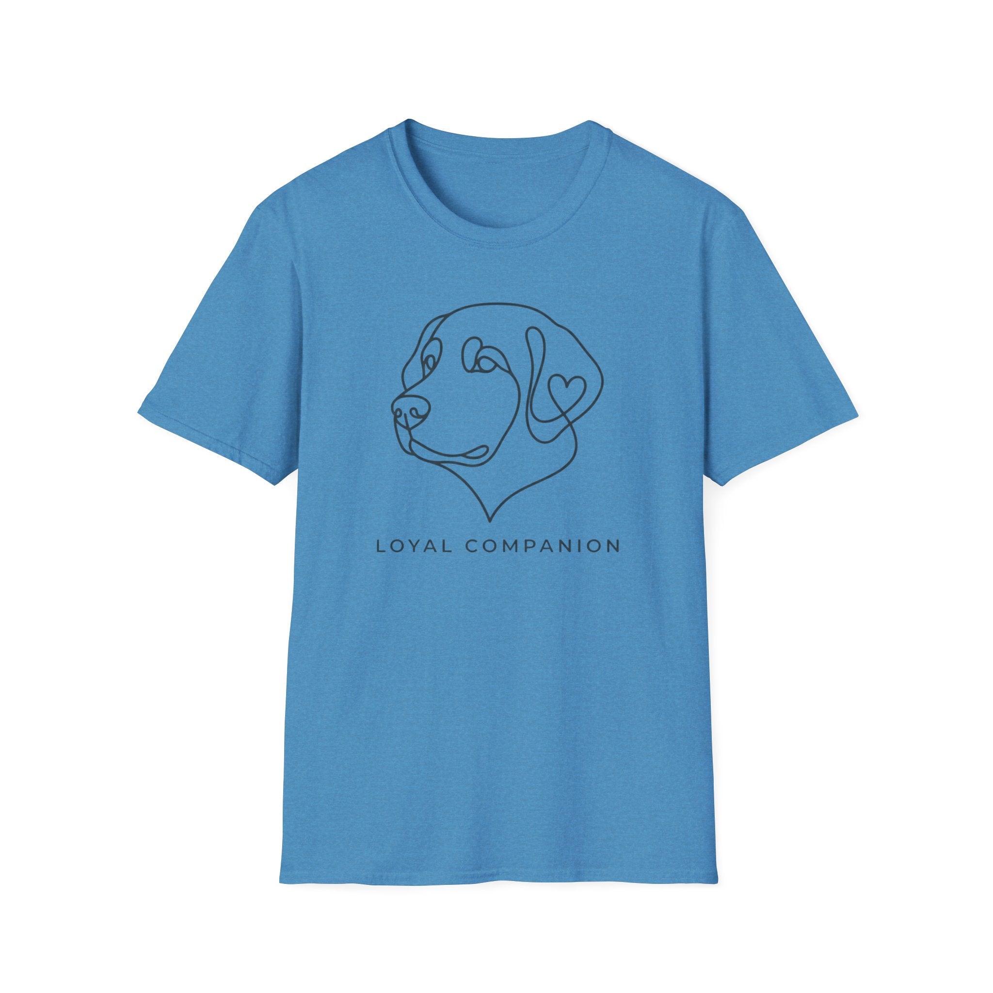 Labrador Line Art T-Shirt — "Loyal Companion"