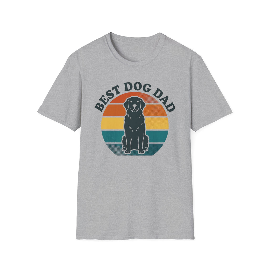 Best Dog Dad T-Shirt Black Lab