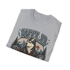 Wild & Loyal Husky T-Shirt — Vintage Mountain Dog Tee
