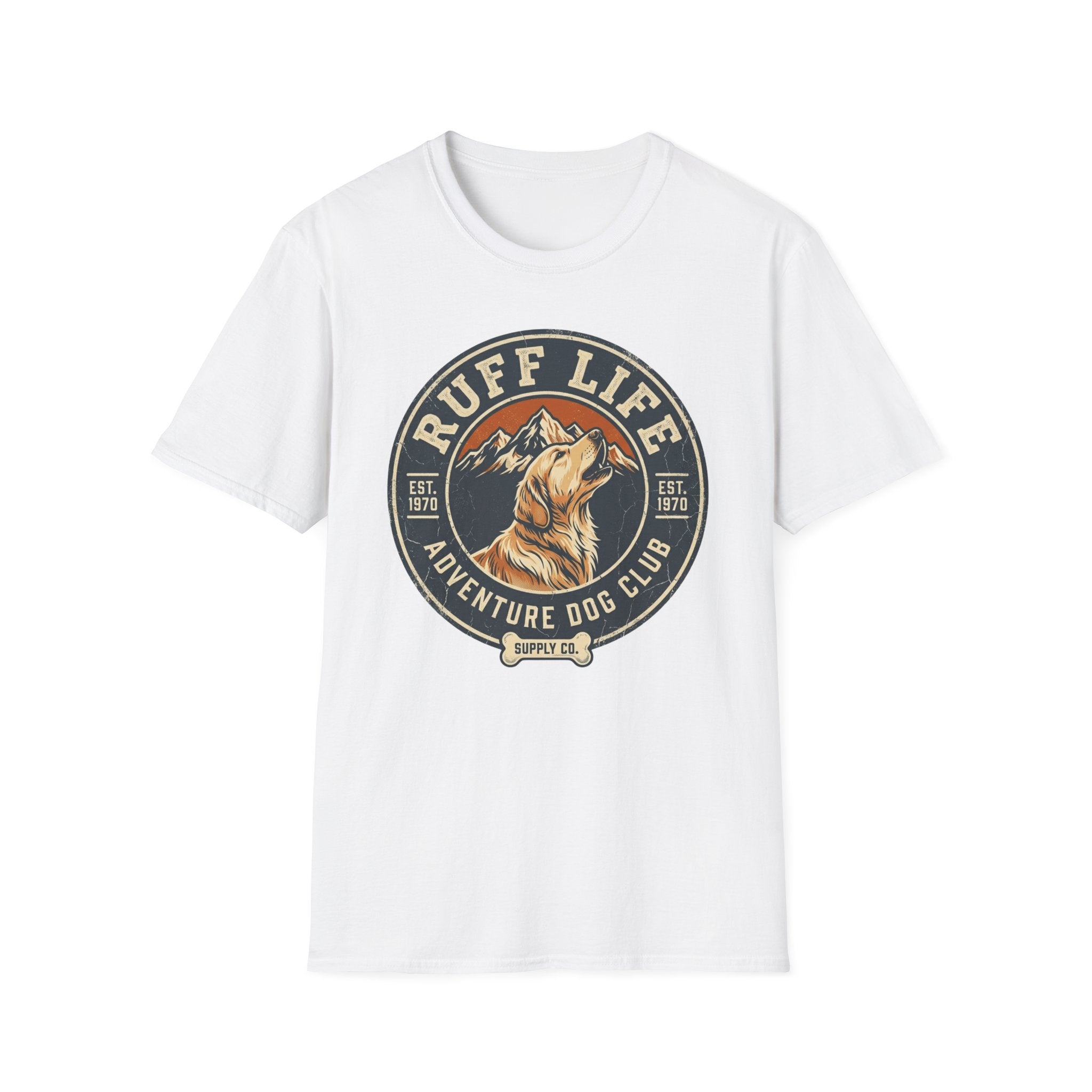 Ruff Life Adventure Dog Club T-Shirt