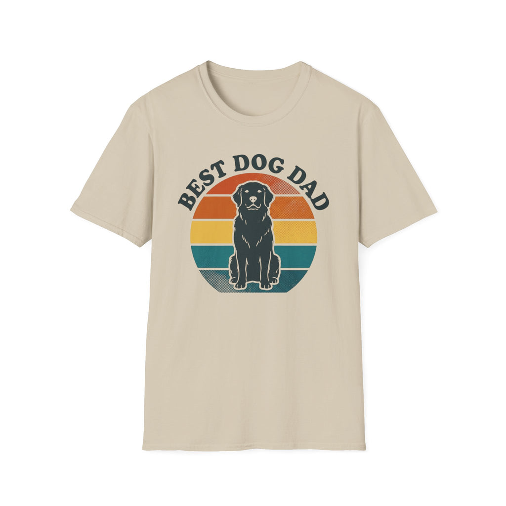 Best Dog Dad T-Shirt Black Lab