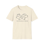Dog & Cat Crew T‑Shirt — The Whole Crew Pet Lover Tee