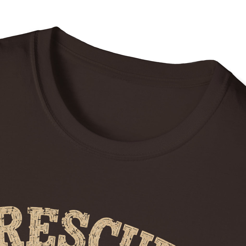 Rescue Dog Mom T-Shirt — "Professional Treat Dealer" Cute Rescue Puppy Tee