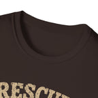 Rescue Dog Mom T-Shirt — "Professional Treat Dealer" Cute Rescue Puppy Tee