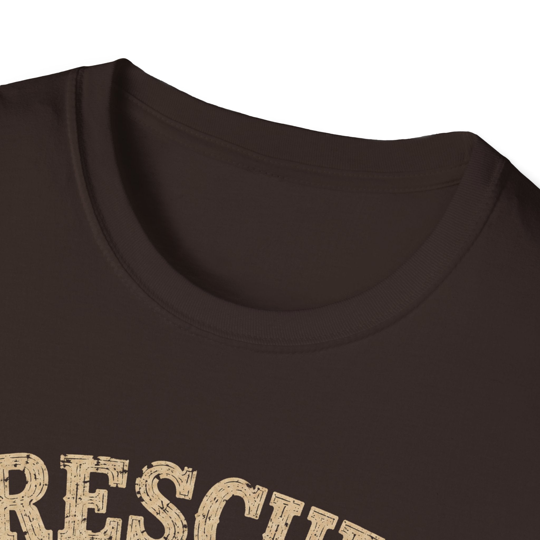 Rescue Dog Mom T-Shirt — "Professional Treat Dealer" Cute Rescue Puppy Tee