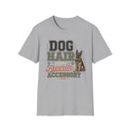 Dog Hair Is My Favorite Accessory T-Shirt — German Shepherd Pet Lover Tee