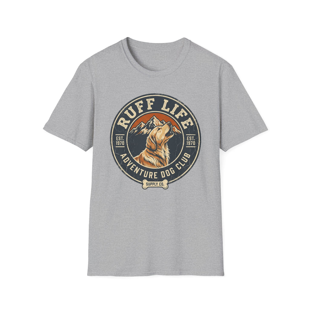 Ruff Life Adventure Dog Club T-Shirt