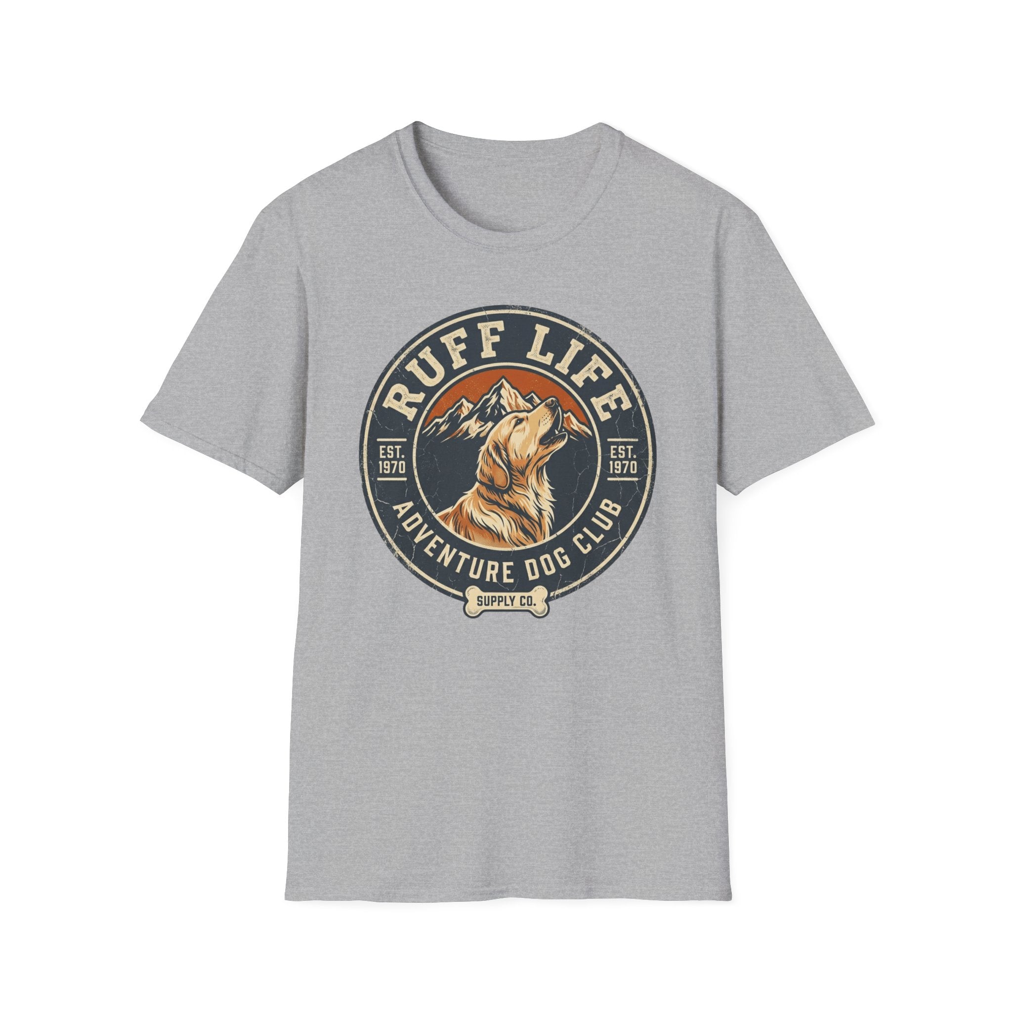 Ruff Life Adventure Dog Club T-Shirt