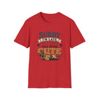 Sorry I'm Late My Dog Was Being Cute T-Shirt — German Shepperd Dog Lover Tee