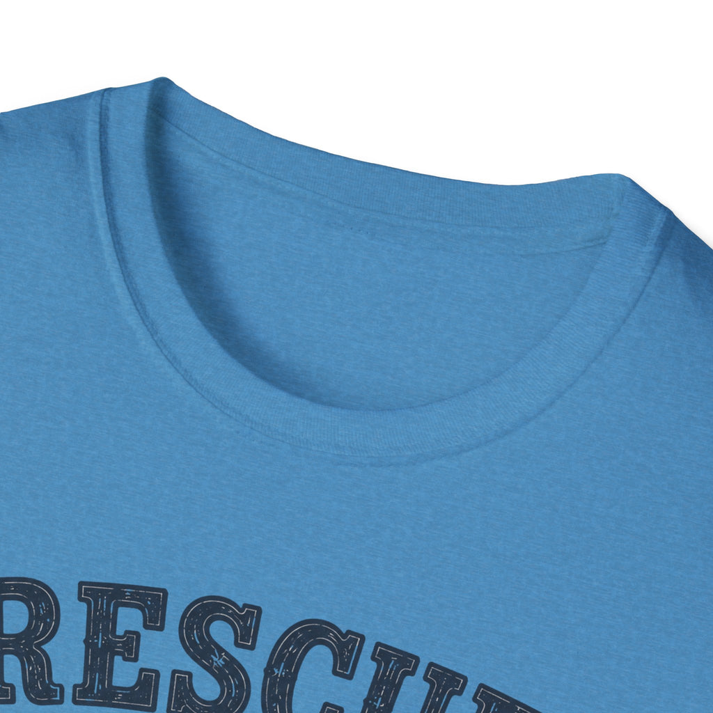 Rescue Dog Mom T-Shirt — "Professional Treat Dealer" Cute Rescue Puppy Tee