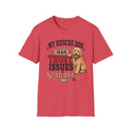 My Rescue Dog Has Trust Issues T-Shirt —Golden Doodle Rescue Dog Owner Tee