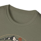 Hiking Partner Has Four Legs T-Shirt — Husky Dog Lover Outdoor Tee