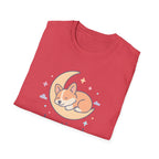 Sleeping Dog on Moon T-Shirt