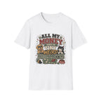 T-Shirt — "All My Money Goes to My Tiny Weird Roommates" Funny Pet Lover Tee