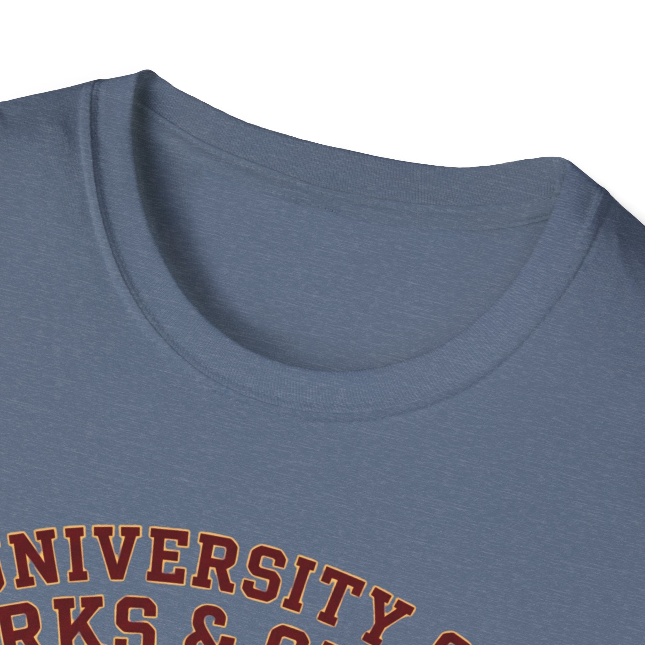 University of Barks & Spirits T-Shirt – "In Dogs We Trust" Crest Tee