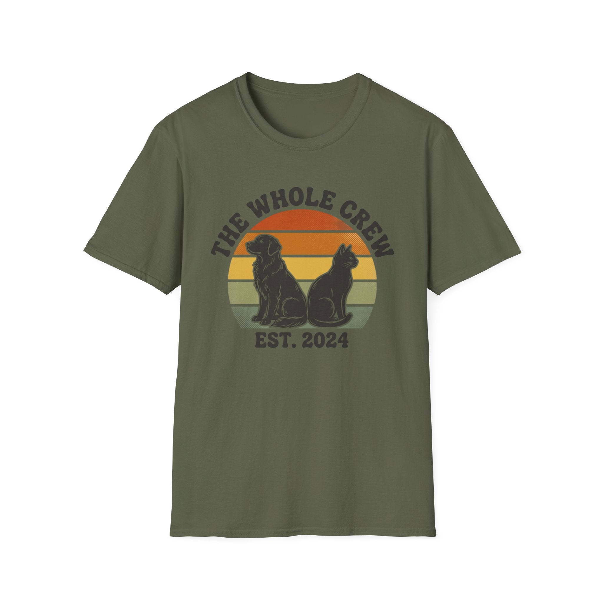 Dog & Cat Whole Crew T‑Shirt