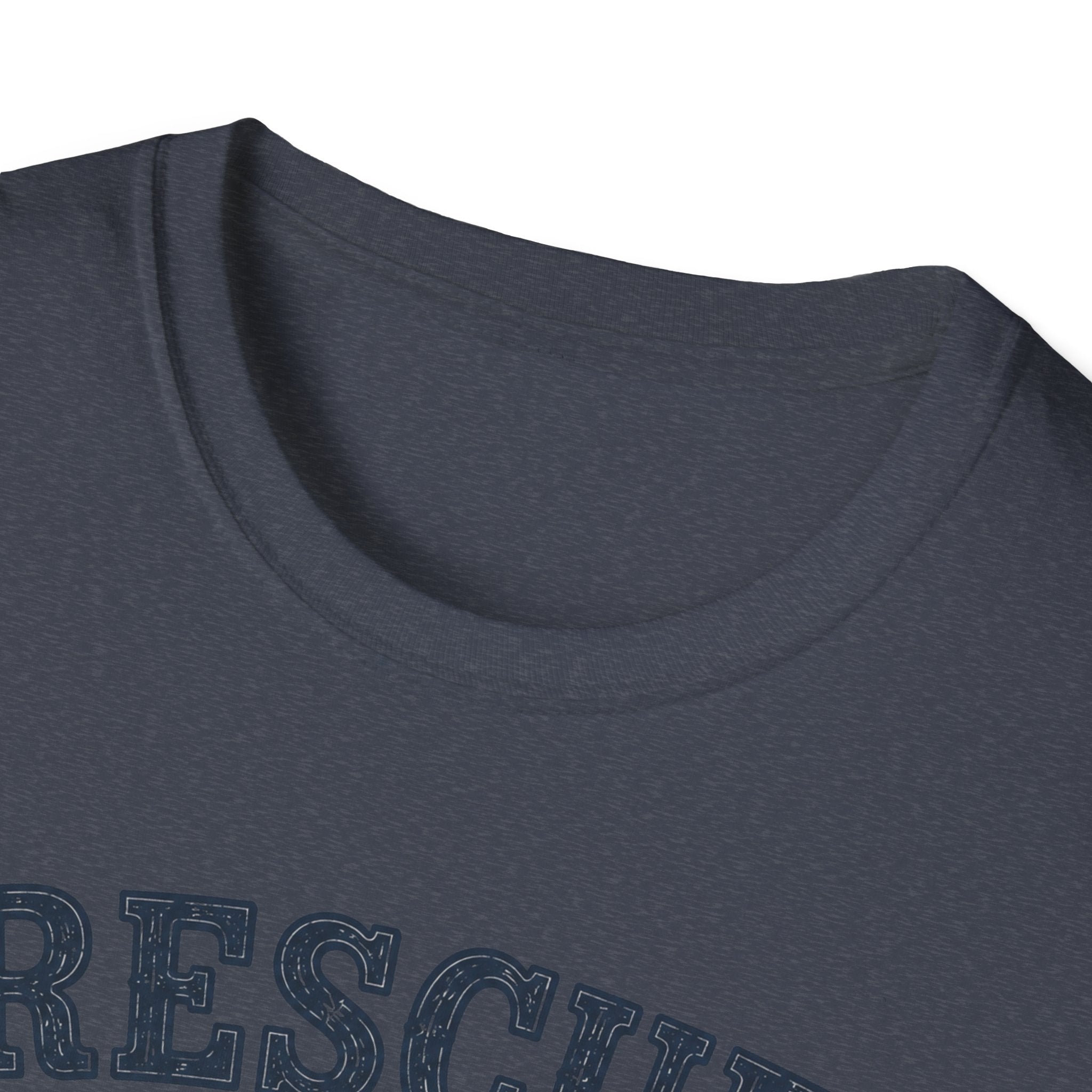 Rescue Dog Mom T-Shirt — "Professional Treat Dealer" Cute Rescue Puppy Tee