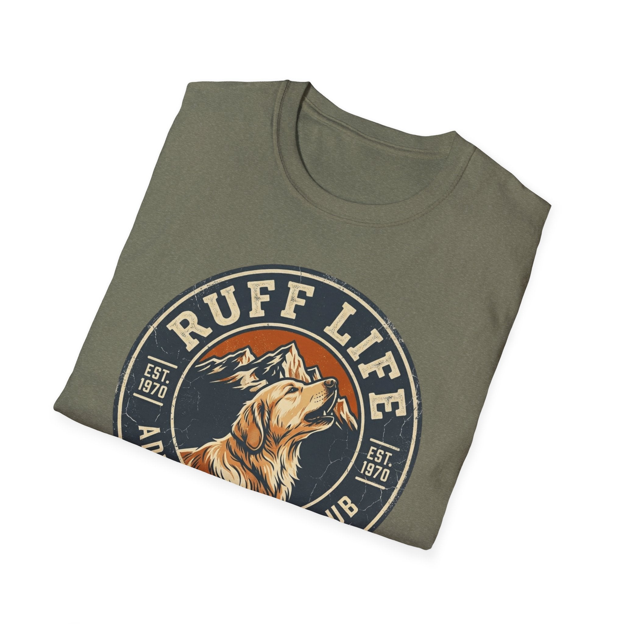Ruff Life Adventure Dog Club T-Shirt