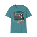 My Rescue Dog Has Trust Issues T-Shirt —Bernese Mountain Rescue Dog Owner Tee