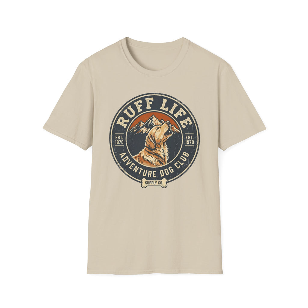 Ruff Life Adventure Dog Club T-Shirt