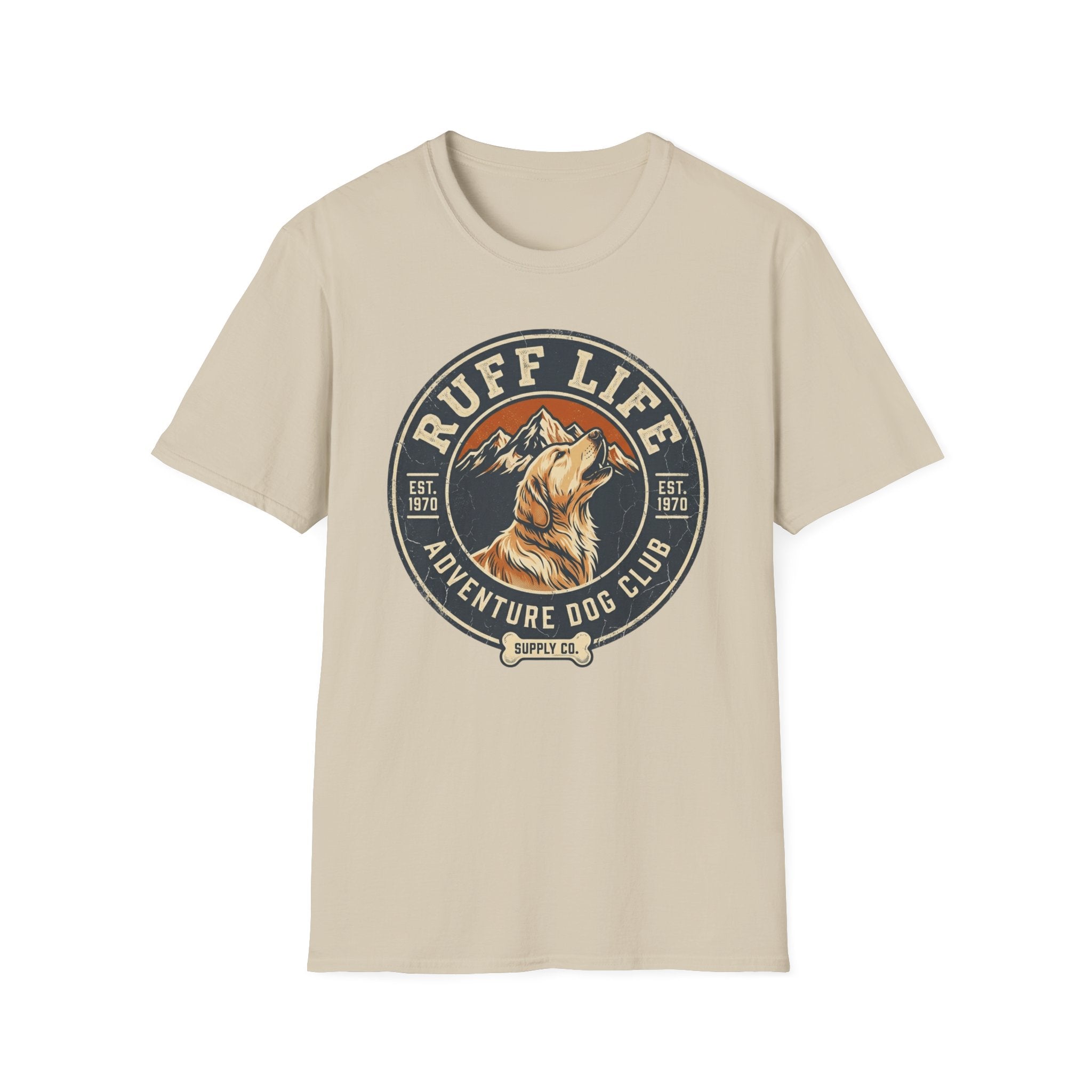 Ruff Life Adventure Dog Club T-Shirt