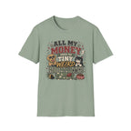 "All My Money Goes to Tiny Weird Roommates" Graphic Tee