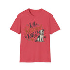 Who Rescued Who? Rescue Dog T-Shirt - Adopted Pet Lover Tee