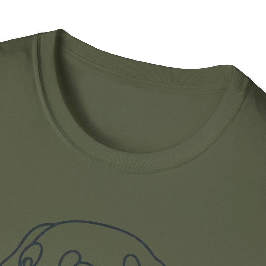 Labrador Line Art T-Shirt — "Loyal Companion"
