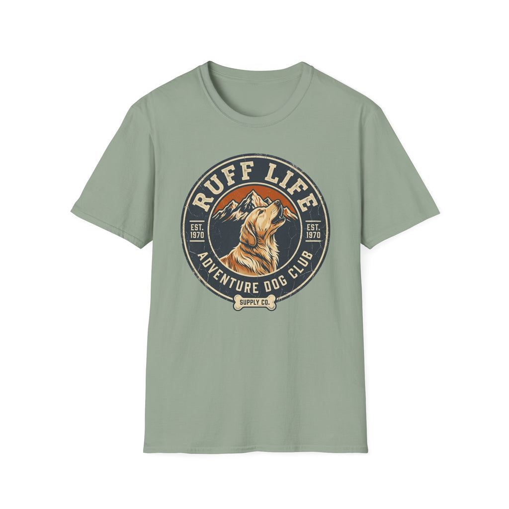 Ruff Life Adventure Dog Club T-Shirt