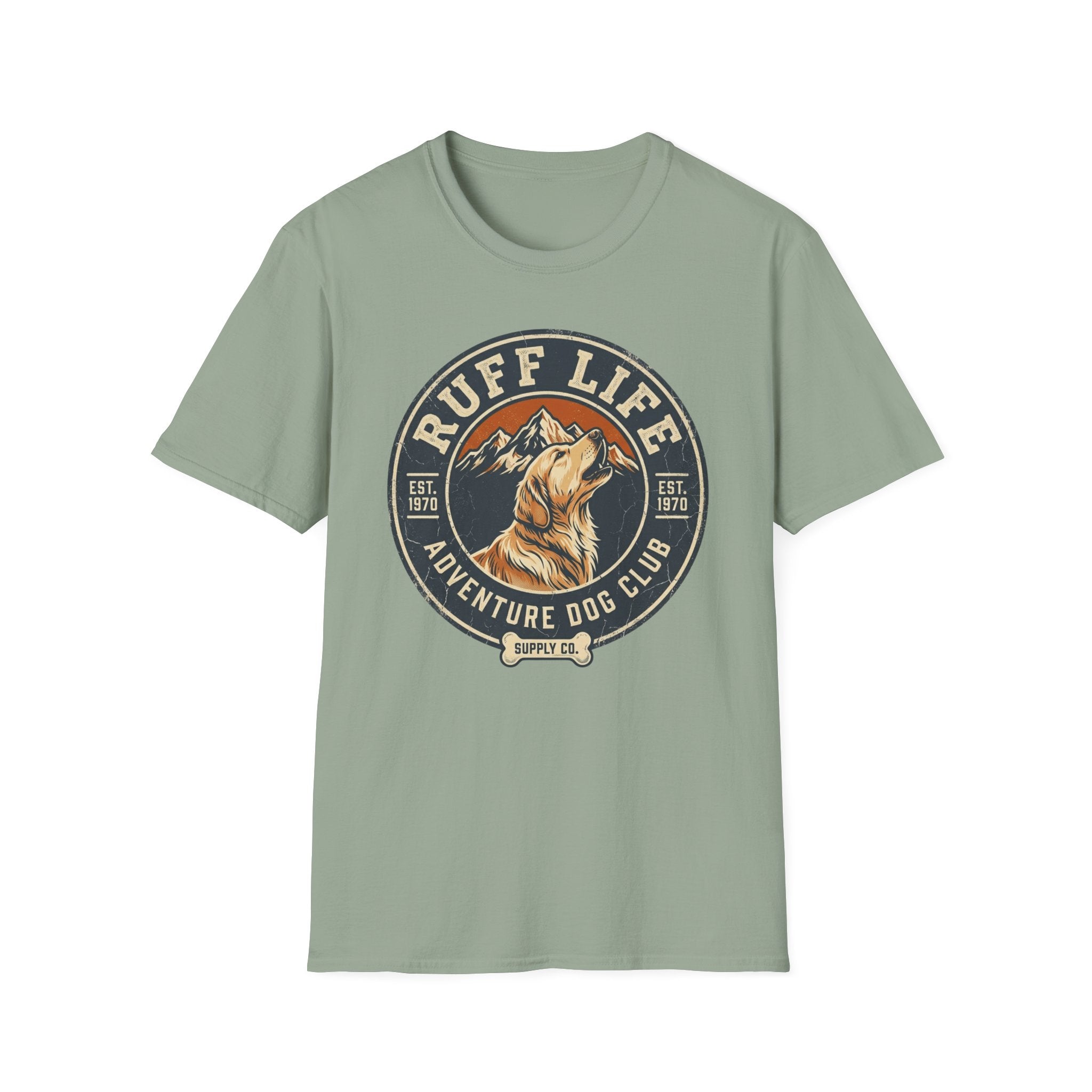 Ruff Life Adventure Dog Club T-Shirt