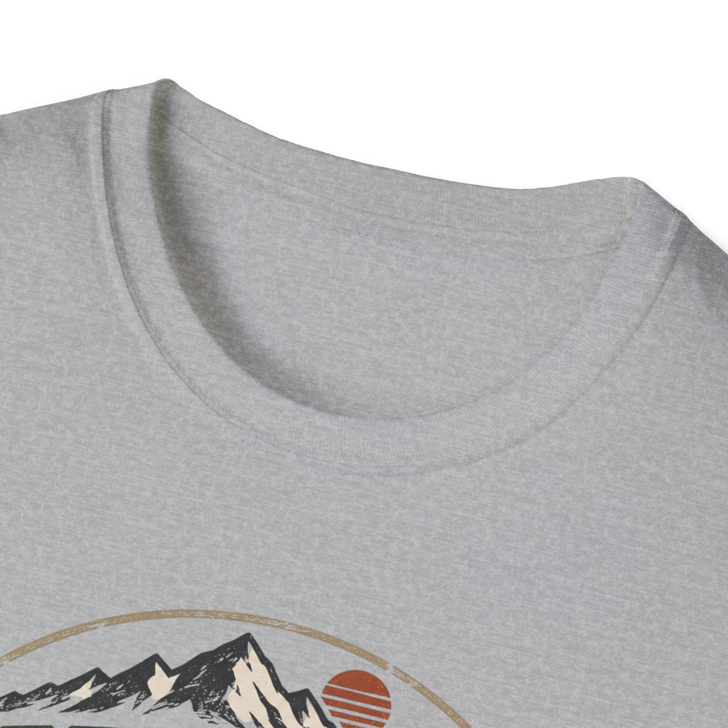 Hiking Partner Has Four Legs T-Shirt — Husky Dog Lover Outdoor Tee