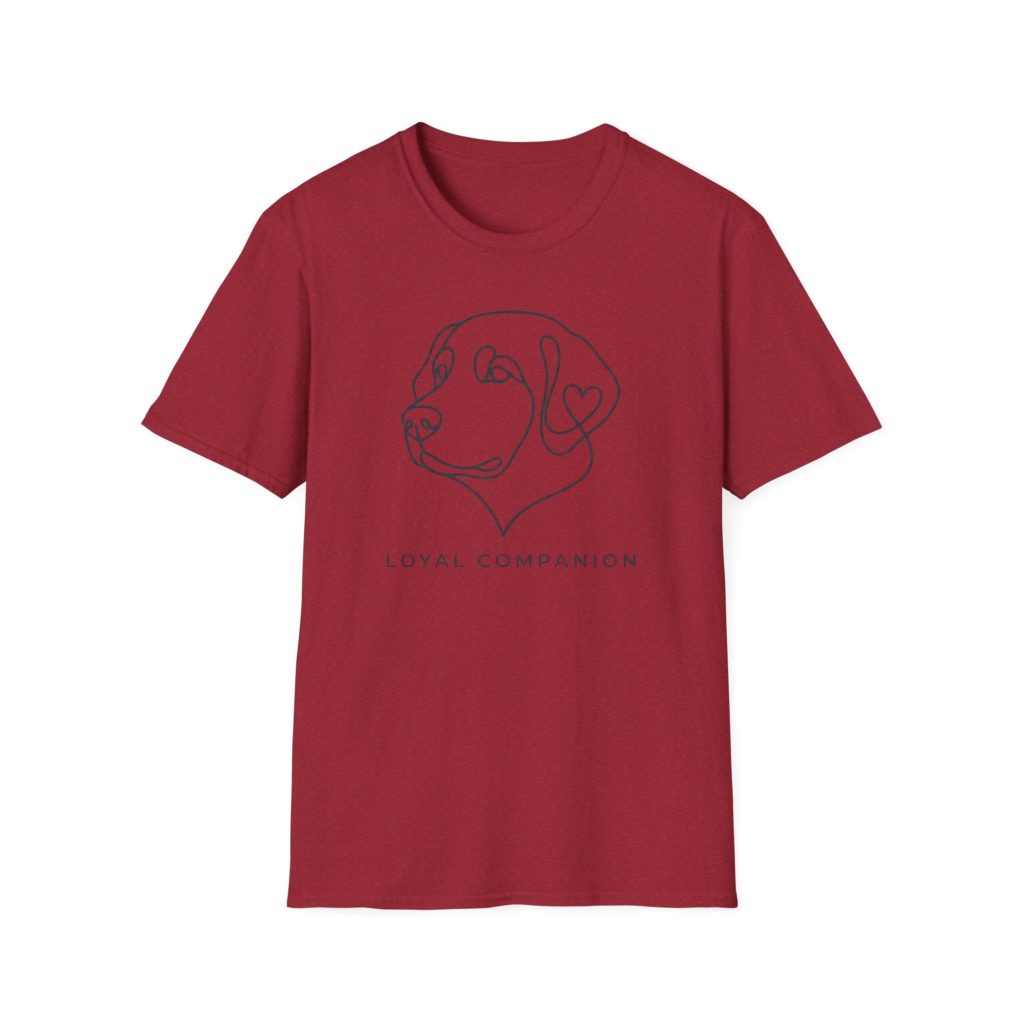 Labrador Line Art T-Shirt — "Loyal Companion"