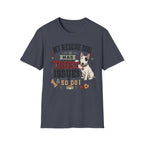 My Rescue Dog Has Trust Issues T-Shirt —Bull Terrier Rescue Dog Owner Tee
