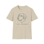 Labrador Line Art T-Shirt — "Loyal Companion"
