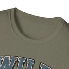 Wild & Loyal Husky T-Shirt — Vintage Mountain Dog Tee