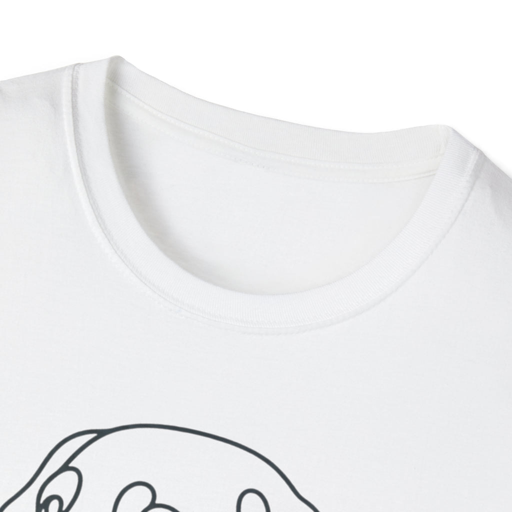 Labrador Line Art T-Shirt — "Loyal Companion"