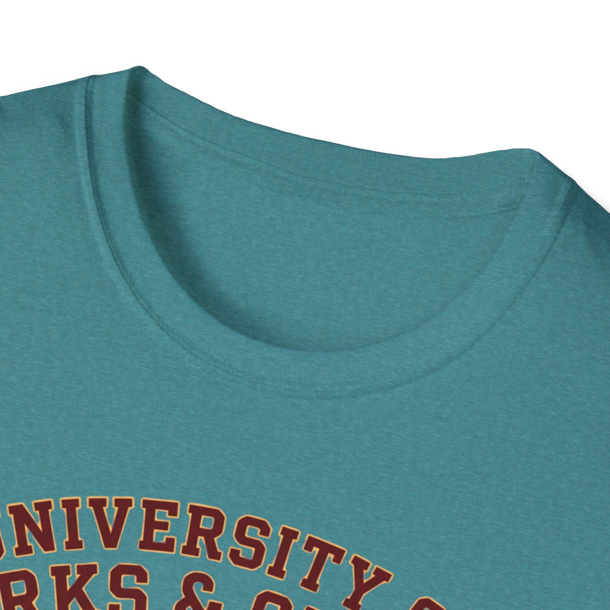 University of Barks & Spirits T-Shirt – "In Dogs We Trust" Crest Tee