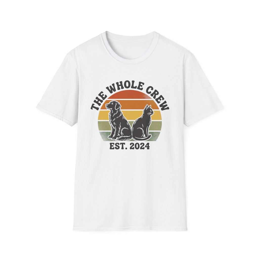 Dog & Cat Whole Crew T‑Shirt