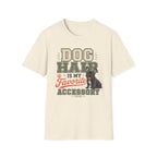 Dog Hair Is My Favorite Accessory T-Shirt — Frenchie Dog Lover Tee