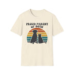 Proud Parent of Both T‑Shirt — Dog & Cat Pet Lover Tee