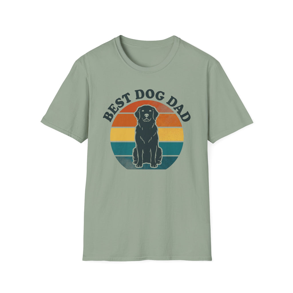 Best Dog Dad T-Shirt Black Lab