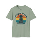 Best Dog Dad T-Shirt Black Lab