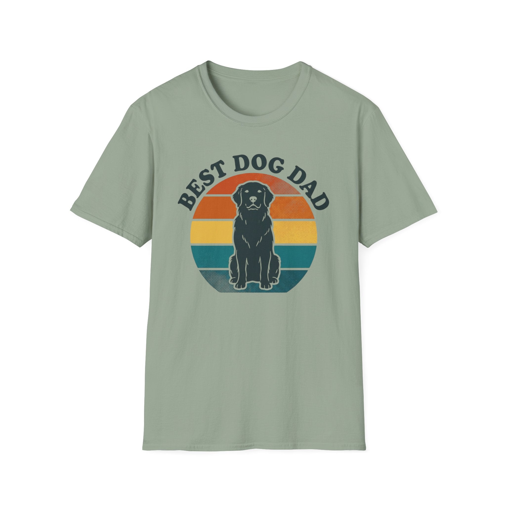 Best Dog Dad T-Shirt Black Lab