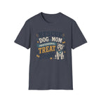 Rescue Dog Mom T-Shirt — "Professional Treat Dealer" Cute Rescue Puppy Tee