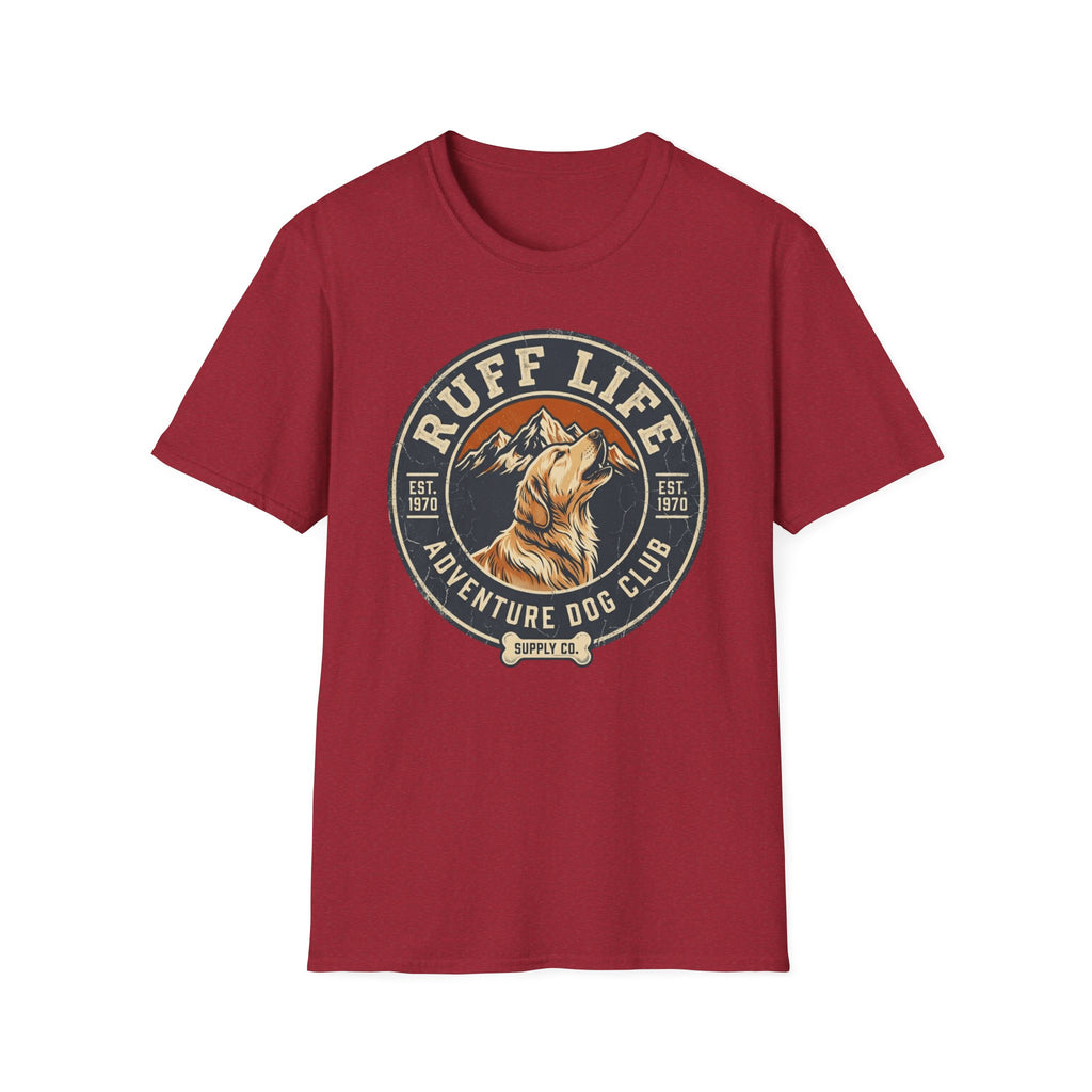 Ruff Life Adventure Dog Club T-Shirt